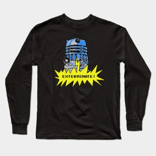 Time and Relative Pixels: Dalek Long Sleeve T-Shirt